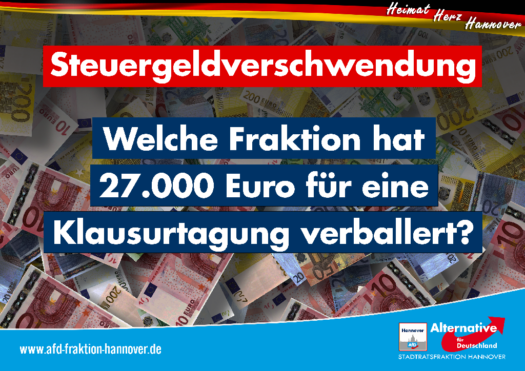 27.000 Steuergeldverschwendung 1