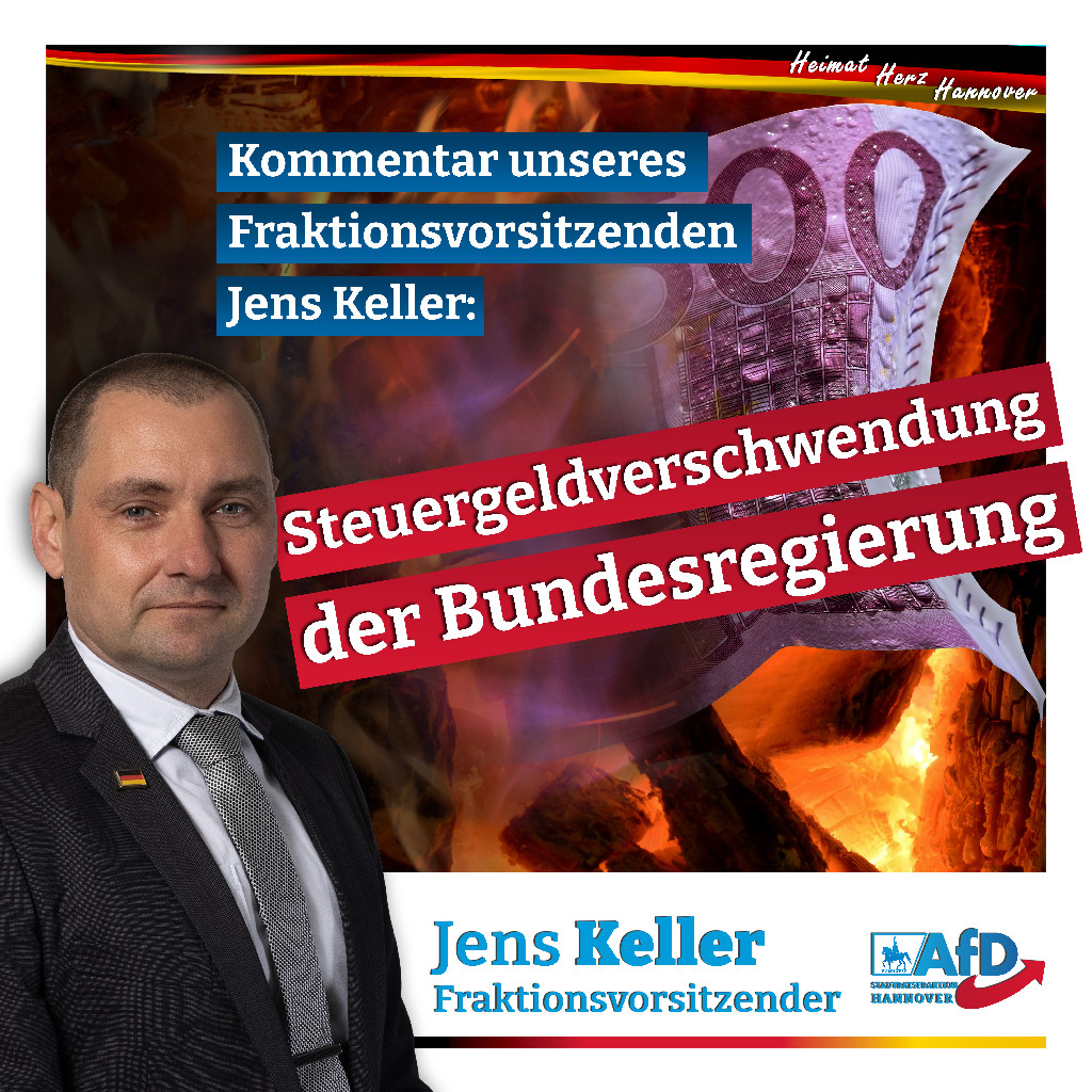 Facebook Jens Steuergeldverschwendung