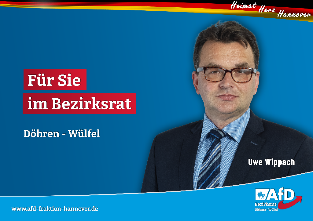 Für Sie im Bez. Rat Uwe Wippach