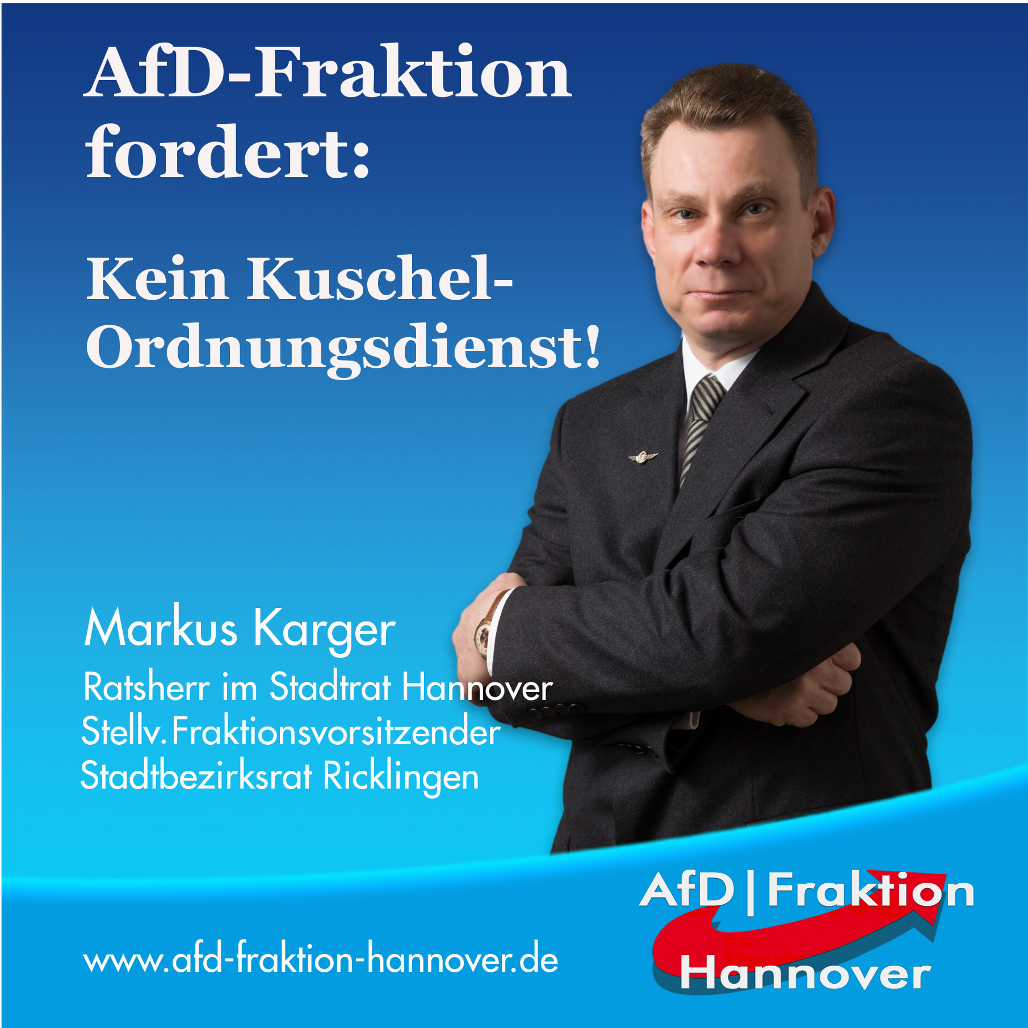 Markus Karger kein Kuschelordnungsdienst