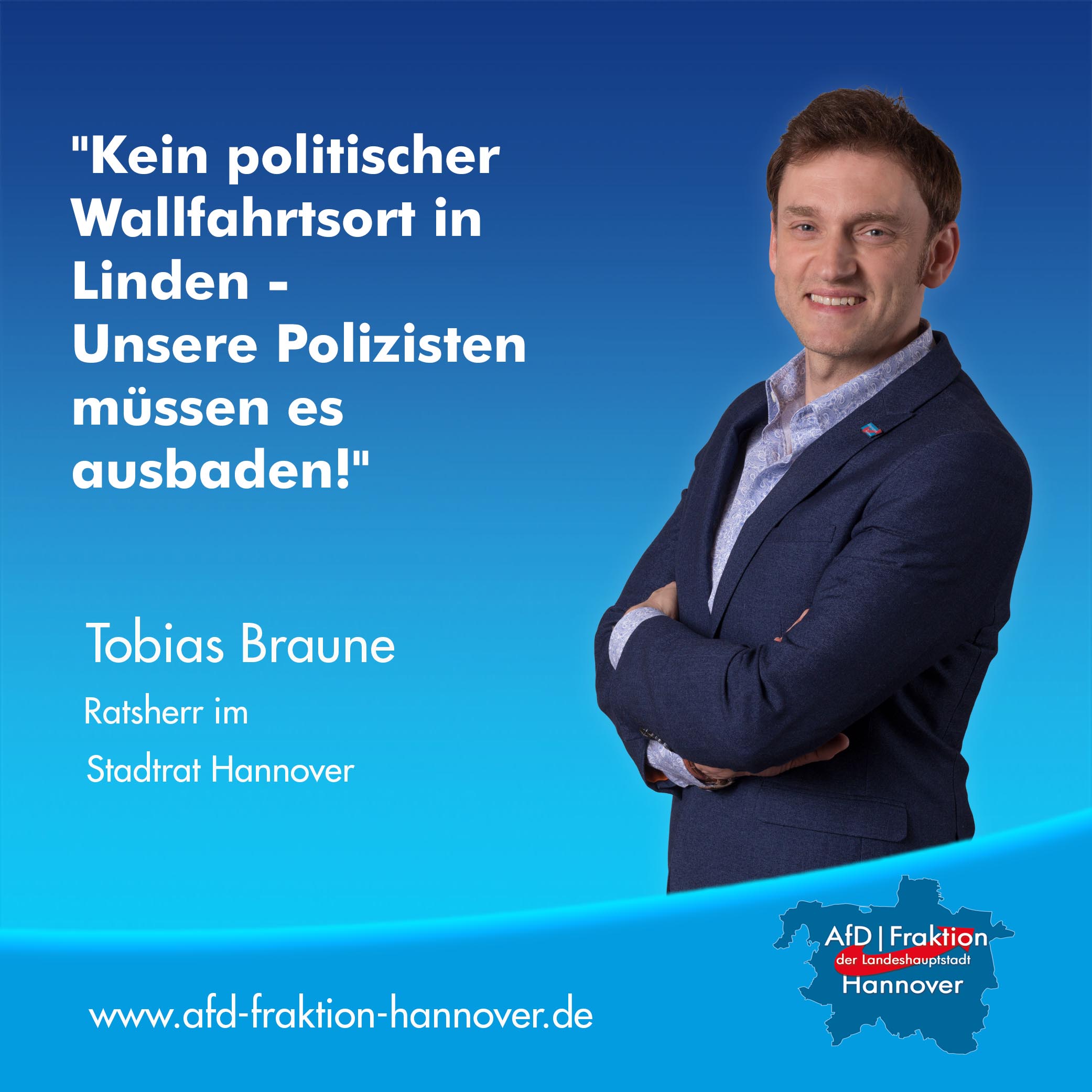 Tobias Braune kein Politische Wallfahrtsort in Linden