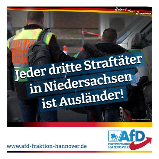 jeder dritte Straftäter ist ein Ausländer