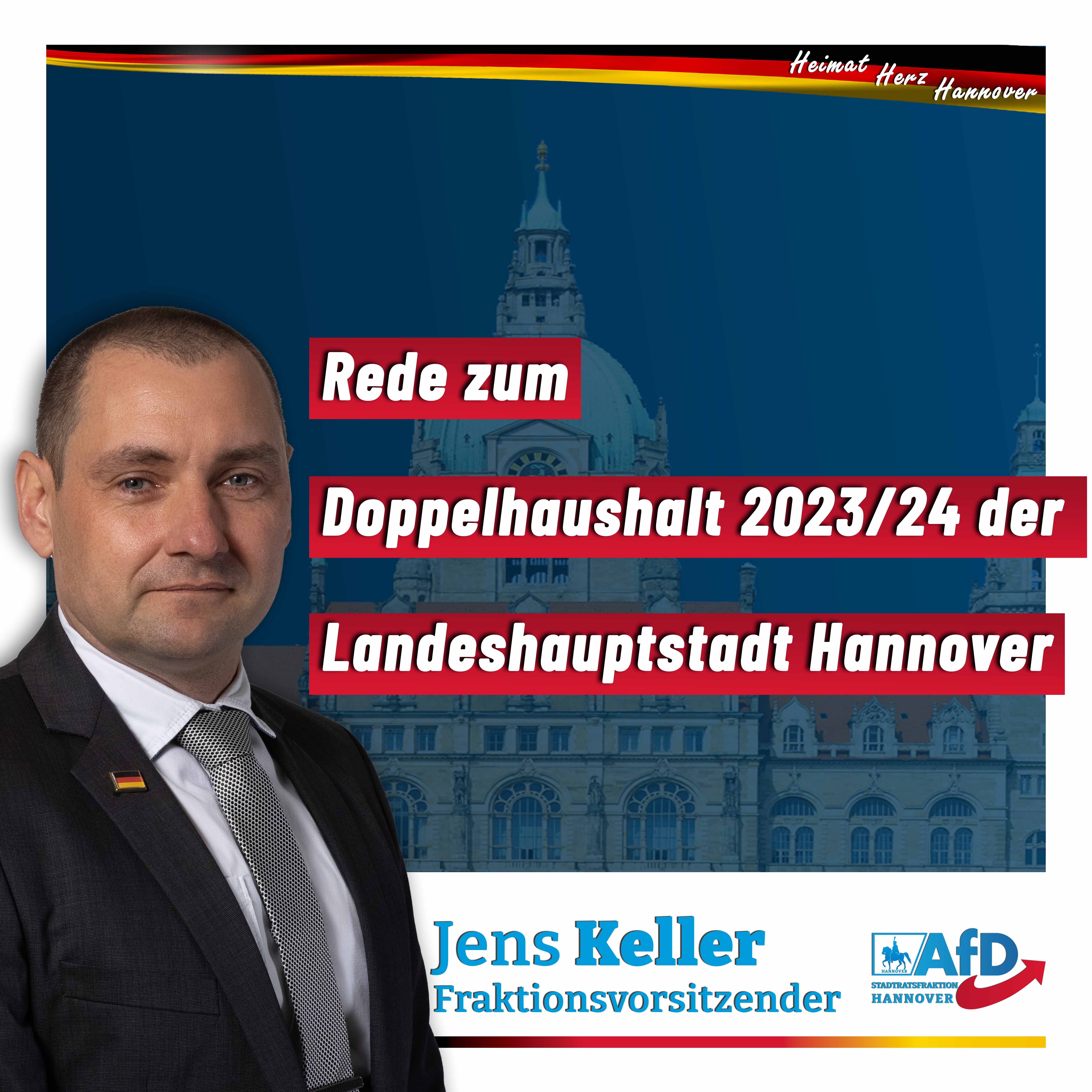 Jens Rede zum Doppelhaushalt